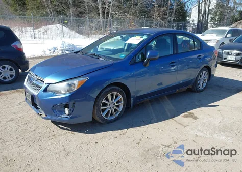2014 Subaru Impreza 2.0I Premium z USA, uszkodzony, nr VIN JF1GJAC6XEH008803